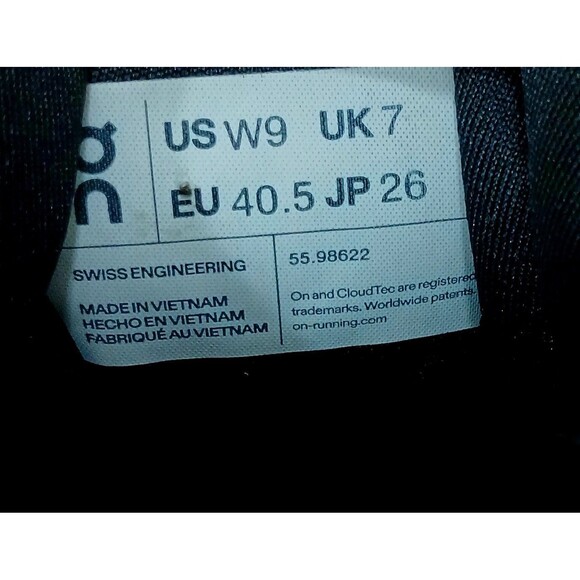 On Cloud Cloudgo Running Shoes Women’s 9 Rose Magnet Low Top Lightweight Sneaker - Picture 13 of 14